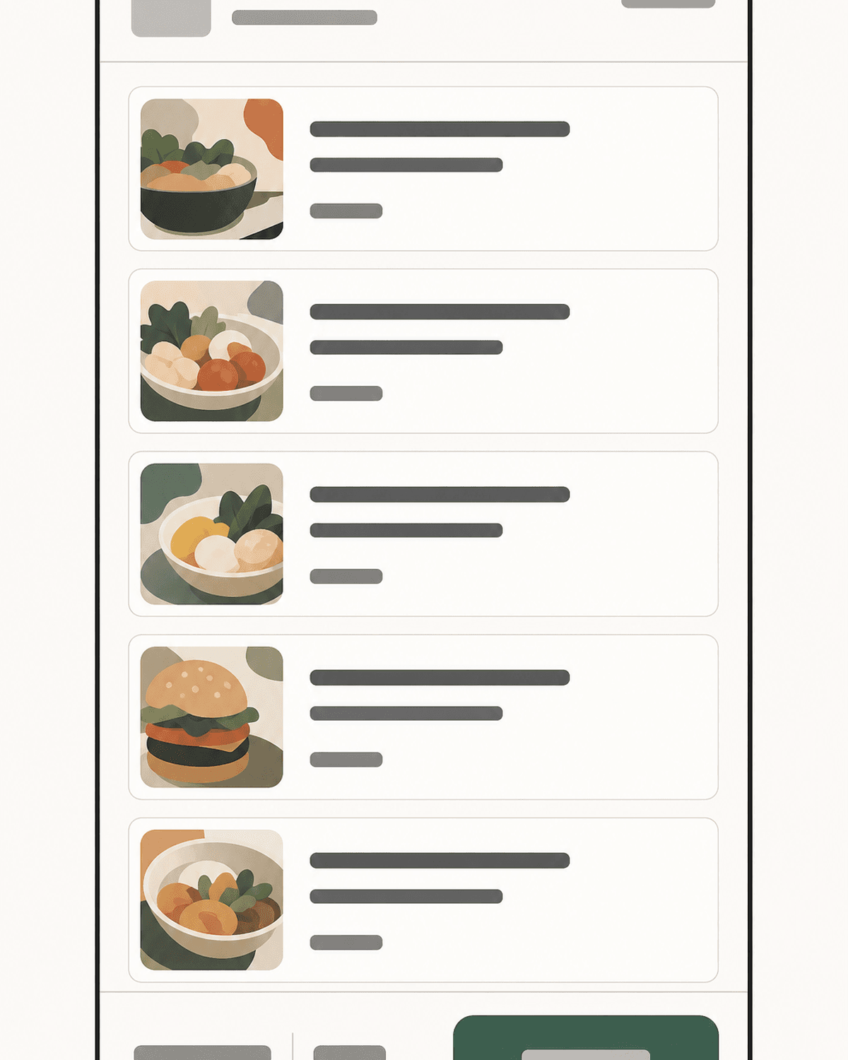 點餐系統：手機點餐：送出前再確認一次品項與備註
